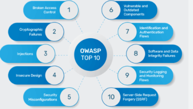 OWASP top 10 Vulnerabilities