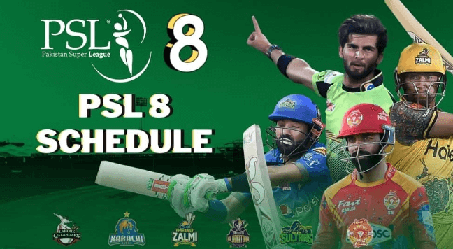 Psl 8 Match Schedule