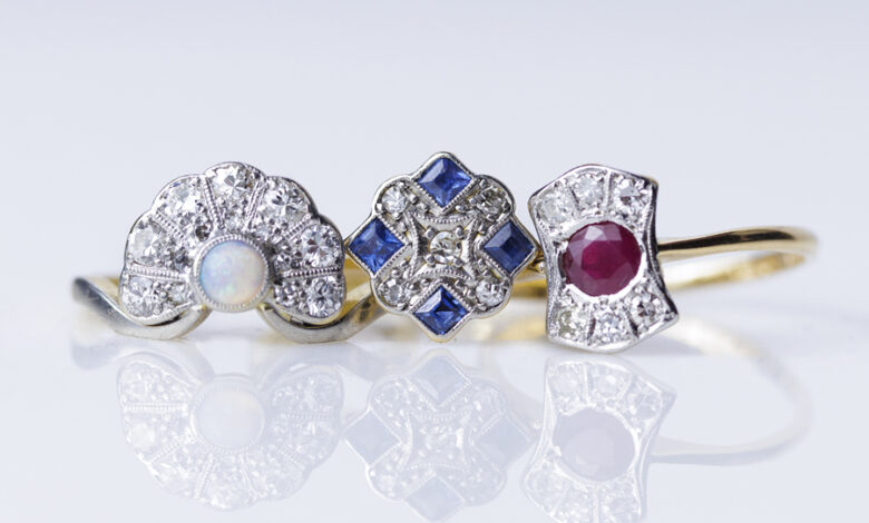 Art Deco Rings UK