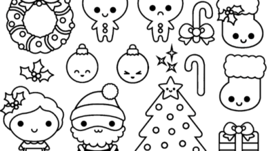 Cute:-Lrnorjzcmc= Christmas Color Pages