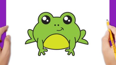 Cute:7ziqkivryto= Drawing of a Frog