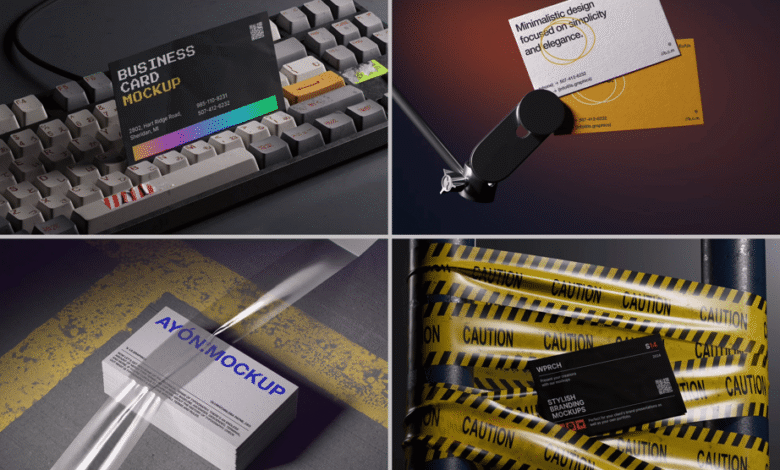 How Business Card Mockups Can Elevate Your Branding Presentation