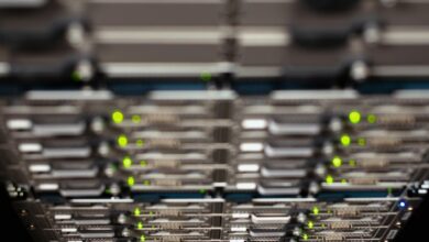 network and server log details