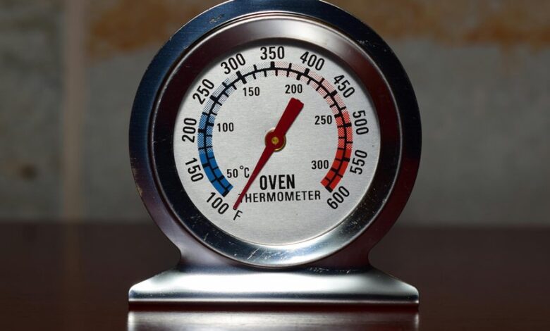 oven temperature for instructions